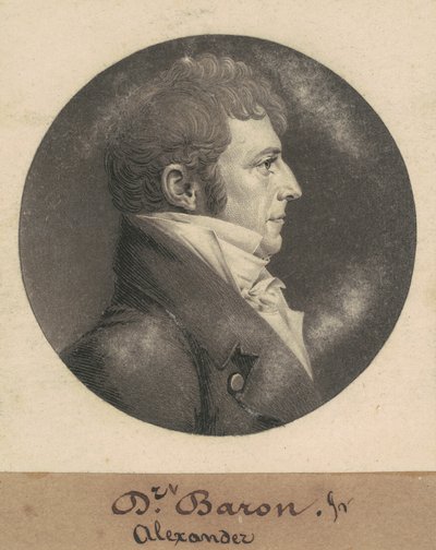 Aleksander Baron, Jr. autorstwa Charles B. J. Févret de Saint Mémin