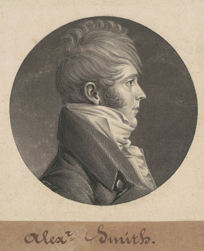 Aleksander Smith autorstwa Charles B. J. Févret de Saint Mémin