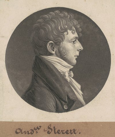 Andrzej Sterett autorstwa Charles B. J. Févret de Saint Mémin