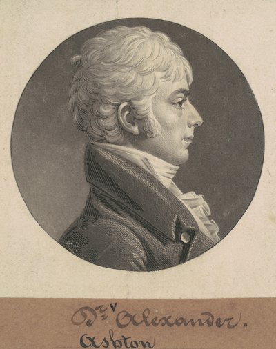 Ashton Alexander autorstwa Charles B. J. Févret de Saint Mémin