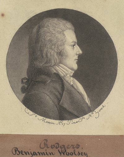 Benjamin Woolsey Rogers autorstwa Charles B. J. Févret de Saint Mémin