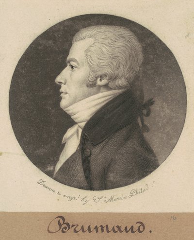 Brumaud autorstwa Charles B. J. Févret de Saint Mémin