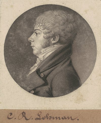 C. R. Lohman autorstwa Charles B. J. Févret de Saint Mémin