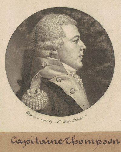 Kapitan Thompson autorstwa Charles B. J. Févret de Saint Mémin