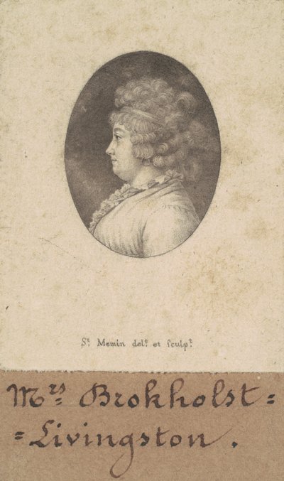 Katarzyna Czajnik Torba Livingston autorstwa Charles B. J. Févret de Saint Mémin