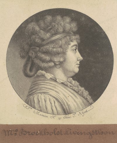 Katarzyna Czajnik Torba Livingston autorstwa Charles B. J. Févret de Saint Mémin