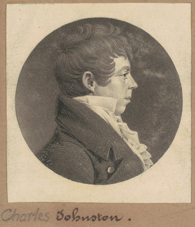 Charles Johnston autorstwa Charles B. J. Févret de Saint Mémin