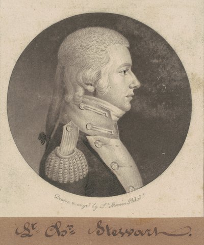 Karol Stewart autorstwa Charles B. J. Févret de Saint Mémin