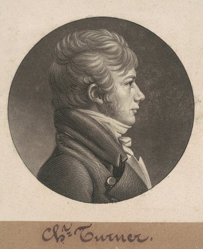 Karol Turner autorstwa Charles B. J. Févret de Saint Mémin