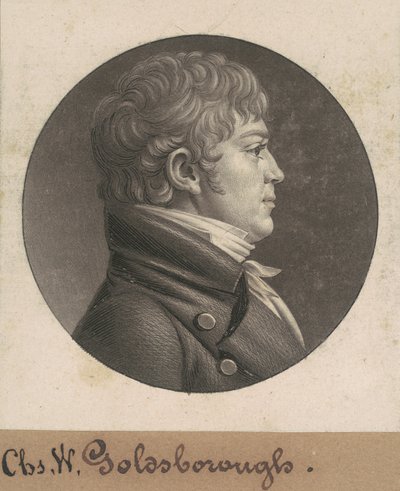 Charles W. Goldsborough autorstwa Charles B. J. Févret de Saint Mémin