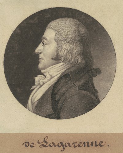 Charles de Lagarenne autorstwa Charles B. J. Févret de Saint Mémin