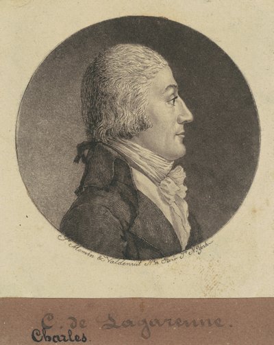 Charles de Lagarenne autorstwa Charles B. J. Févret de Saint Mémin
