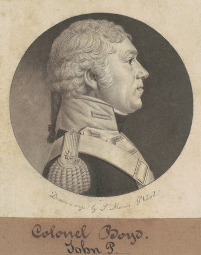 Pułkownik Boyd autorstwa Charles B. J. Févret de Saint Mémin