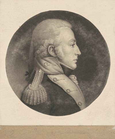 Daniel Carmick autorstwa Charles B. J. Févret de Saint Mémin