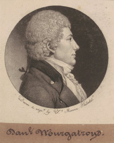 Daniel Murgatroyd autorstwa Charles B. J. Févret de Saint Mémin