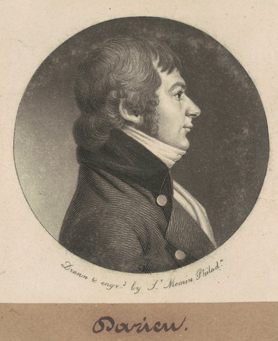 Dariusz autorstwa Charles B. J. Févret de Saint Mémin