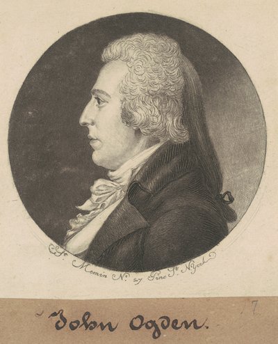 David A. Ogden autorstwa Charles B. J. Févret de Saint Mémin