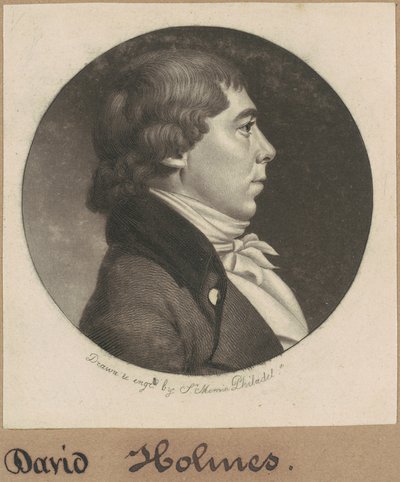 David Holmes autorstwa Charles B. J. Févret de Saint Mémin