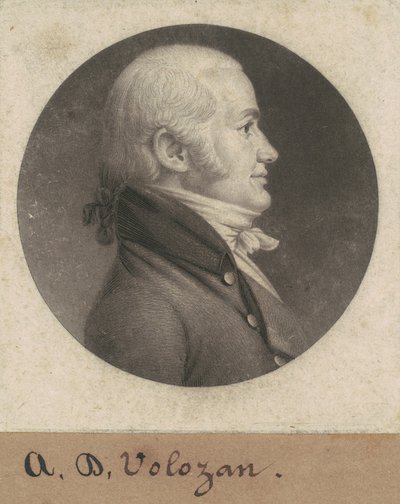 Tenis A. Volozan autorstwa Charles B. J. Févret de Saint Mémin