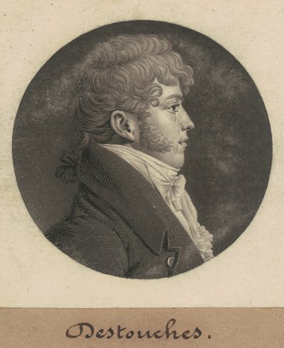 guziki autorstwa Charles B. J. Févret de Saint Mémin
