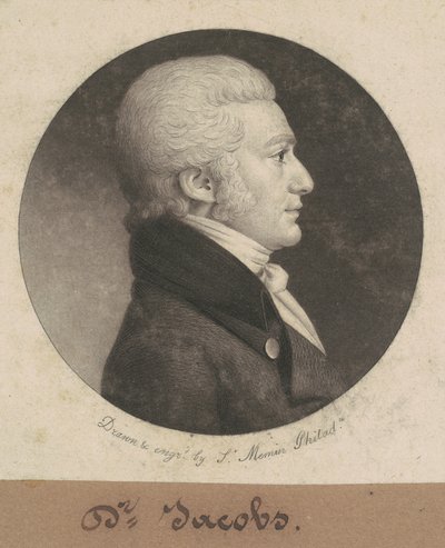 dr Jacobs autorstwa Charles B. J. Févret de Saint Mémin