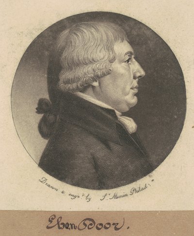 Ebenezer Dorra autorstwa Charles B. J. Févret de Saint Mémin