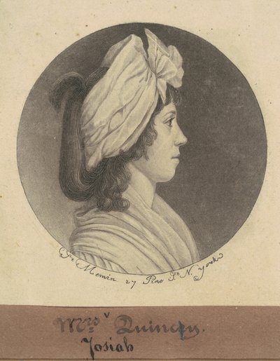 Eliza Susan Morton Quincy autorstwa Charles B. J. Févret de Saint Mémin