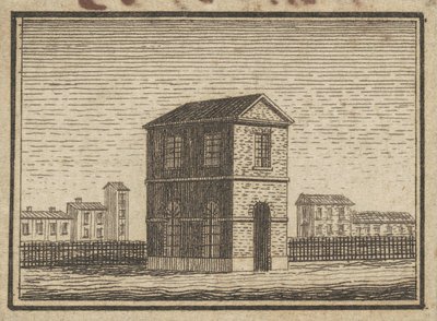 Esperanza, mały budynek autorstwa Charles B. J. Févret de Saint Mémin