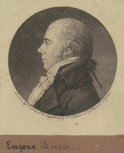 Eugeniusz Lucet autorstwa Charles B. J. Févret de Saint Mémin
