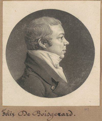 Felix Constant de Boisgerard autorstwa Charles B. J. Févret de Saint Mémin