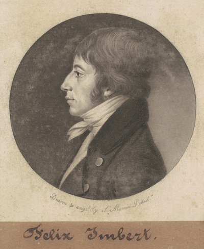 Feliks Imbert autorstwa Charles B. J. Févret de Saint Mémin