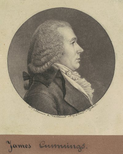 Fortescue Cuming autorstwa Charles B. J. Févret de Saint Mémin