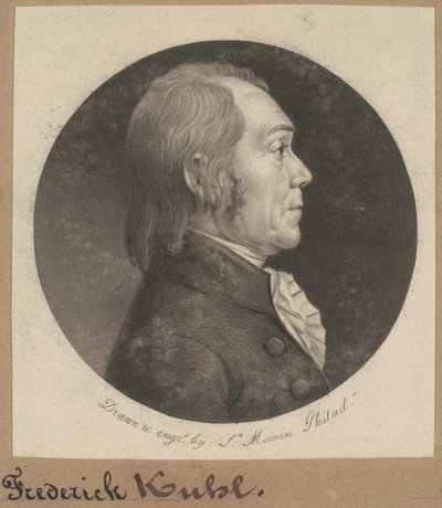 Fryderyk Kuhl autorstwa Charles B. J. Févret de Saint Mémin