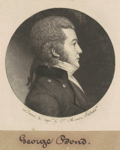 George Bond autorstwa Charles B. J. Févret de Saint Mémin