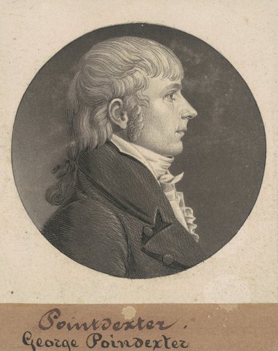 George Pointdexter autorstwa Charles B. J. Févret de Saint Mémin