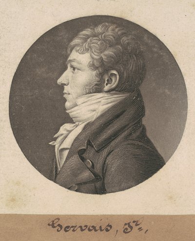 Gervais, Jr. autorstwa Charles B. J. Févret de Saint Mémin