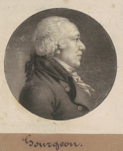 Gourgeon autorstwa Charles B. J. Févret de Saint Mémin