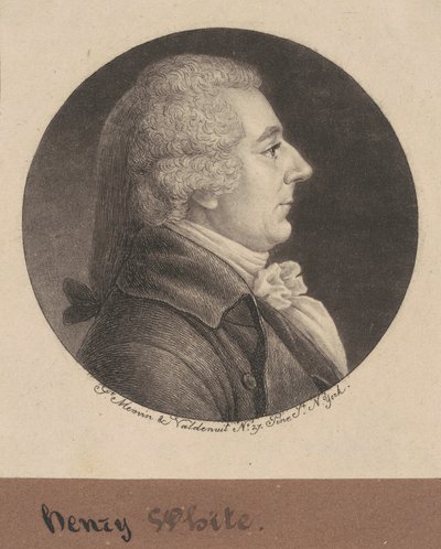 Henryk Biały autorstwa Charles B. J. Févret de Saint Mémin