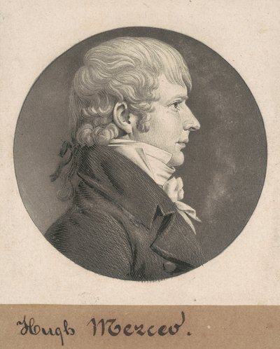 Hugh Najemca Weedon Mercer autorstwa Charles B. J. Févret de Saint Mémin