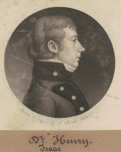 Izaak Henryk autorstwa Charles B. J. Févret de Saint Mémin