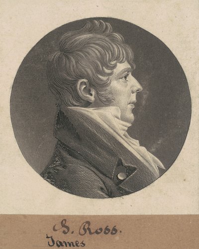 J. Ross autorstwa Charles B. J. Févret de Saint Mémin