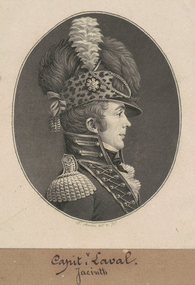 Jacinto Laval autorstwa Charles B. J. Févret de Saint Mémin
