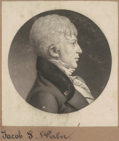 Jacob S. Waln autorstwa Charles B. J. Févret de Saint Mémin