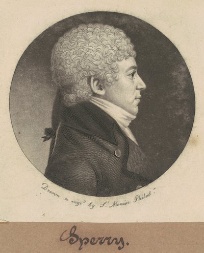 Jacob Sperry autorstwa Charles B. J. Févret de Saint Mémin