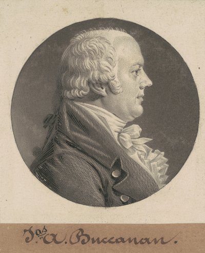 James A. Buchanan autorstwa Charles B. J. Févret de Saint Mémin