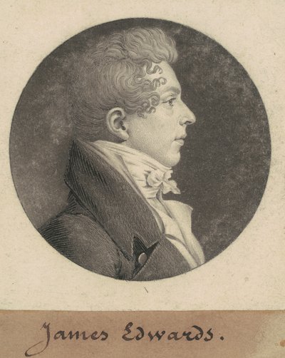 James Edwards autorstwa Charles B. J. Févret de Saint Mémin