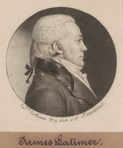 James Latimer autorstwa Charles B. J. Févret de Saint Mémin