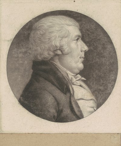 James Riddle autorstwa Charles B. J. Févret de Saint Mémin