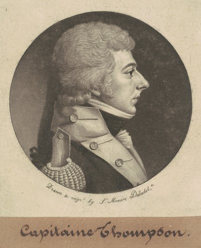 James Thompson autorstwa Charles B. J. Févret de Saint Mémin