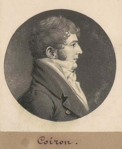Jean Joseph Coiron autorstwa Charles B. J. Févret de Saint Mémin